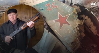 У смелости нет возраста: как дедушка в Чернигове из ружья помог "приземлить" истребитель врага
