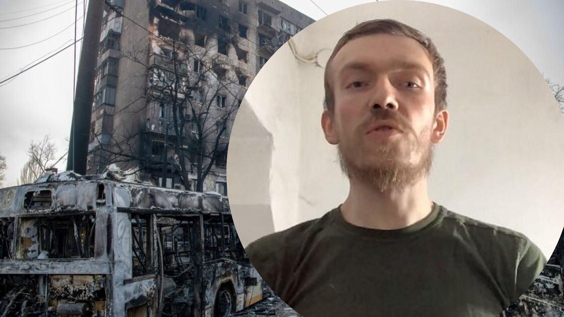 Командир защитников Мариуполя записал обращение об эвакуации Командир защитников Мариуполя записал обращение об эвакуации