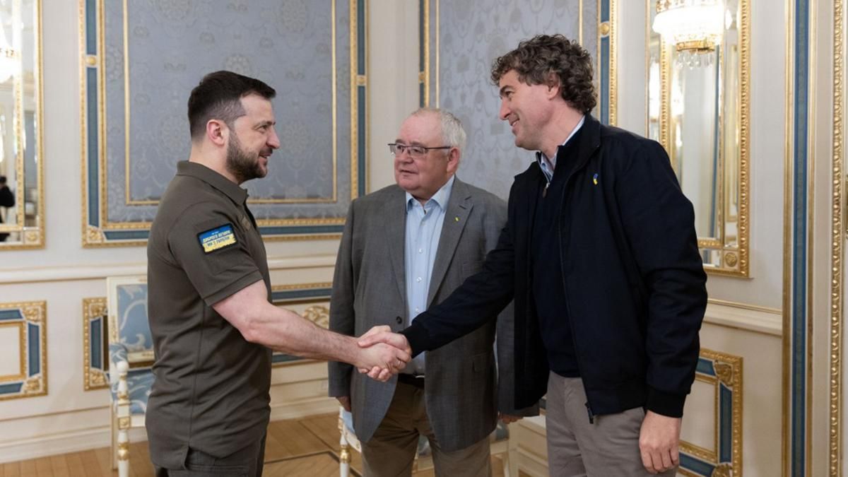 Зеленський та Шмигаль у Києві зустрілися з главами парламенту Ірландії