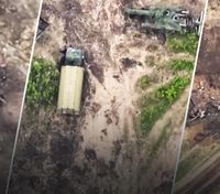 Розгром російських військ під Дронівкою на переправі через Сіверський Донець: нищівне відео