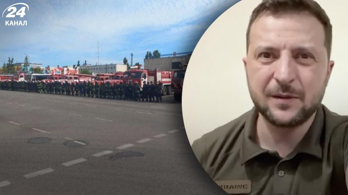 Дякую всім, хто продовжує боротися, – Зеленський відреагував на протест в Енергодарі Дякую всім, хто продовжує боротися, – Зеленський відреагував на протест в Енергодарі