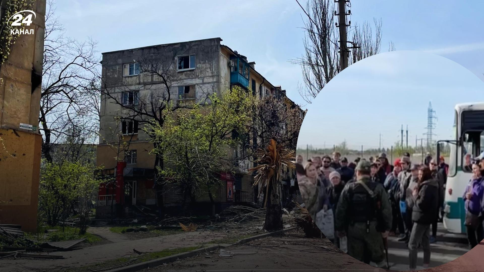 У міськраді Маріуполя показали, як відбувається депортація українців у Росію