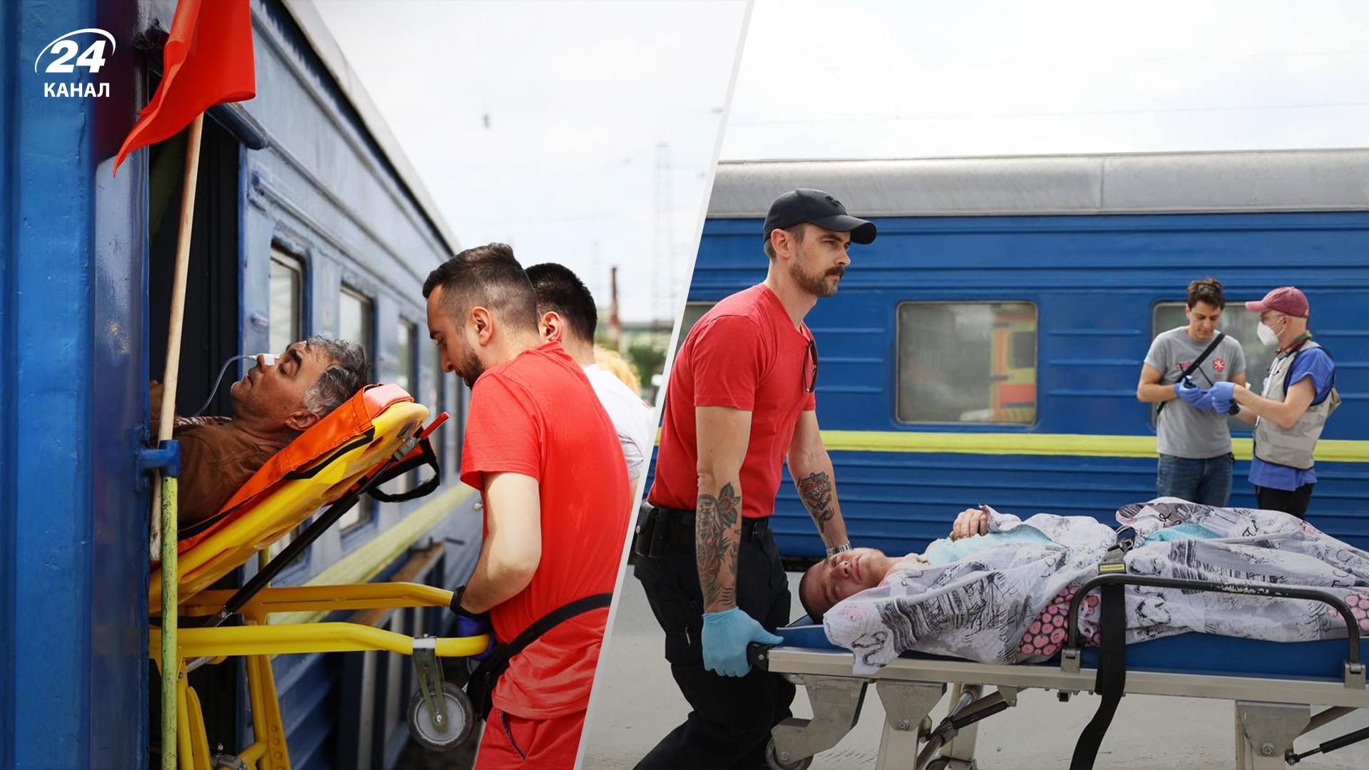 Во Львов прибыл эвакуационный поезд с ранеными с Востока: 5 человек в тяжелом состоянии