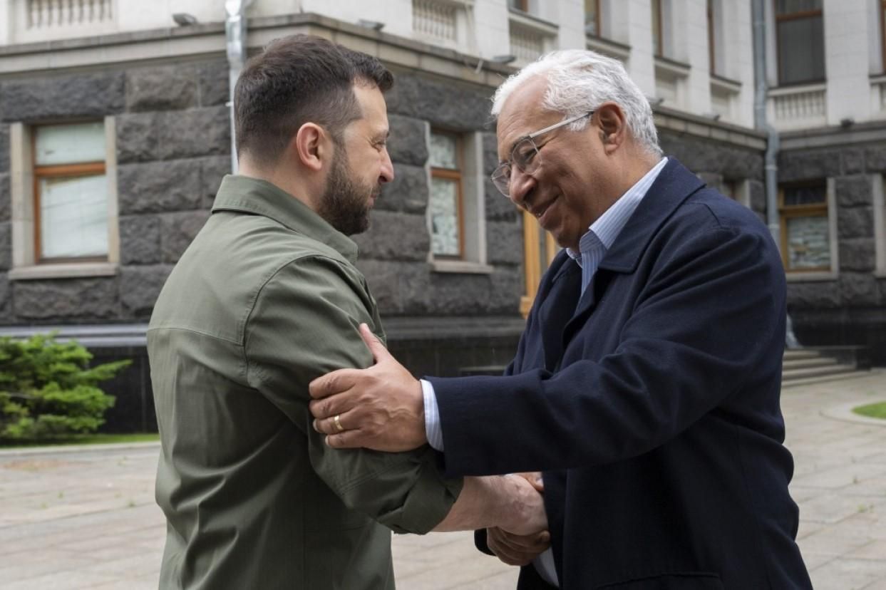 Зеленский в Киеве встретился с премьер-министром Португалии: о чем говорили