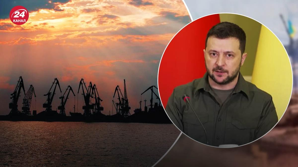 Зеленський не відкидає розблокування українських портів військовим шляхом