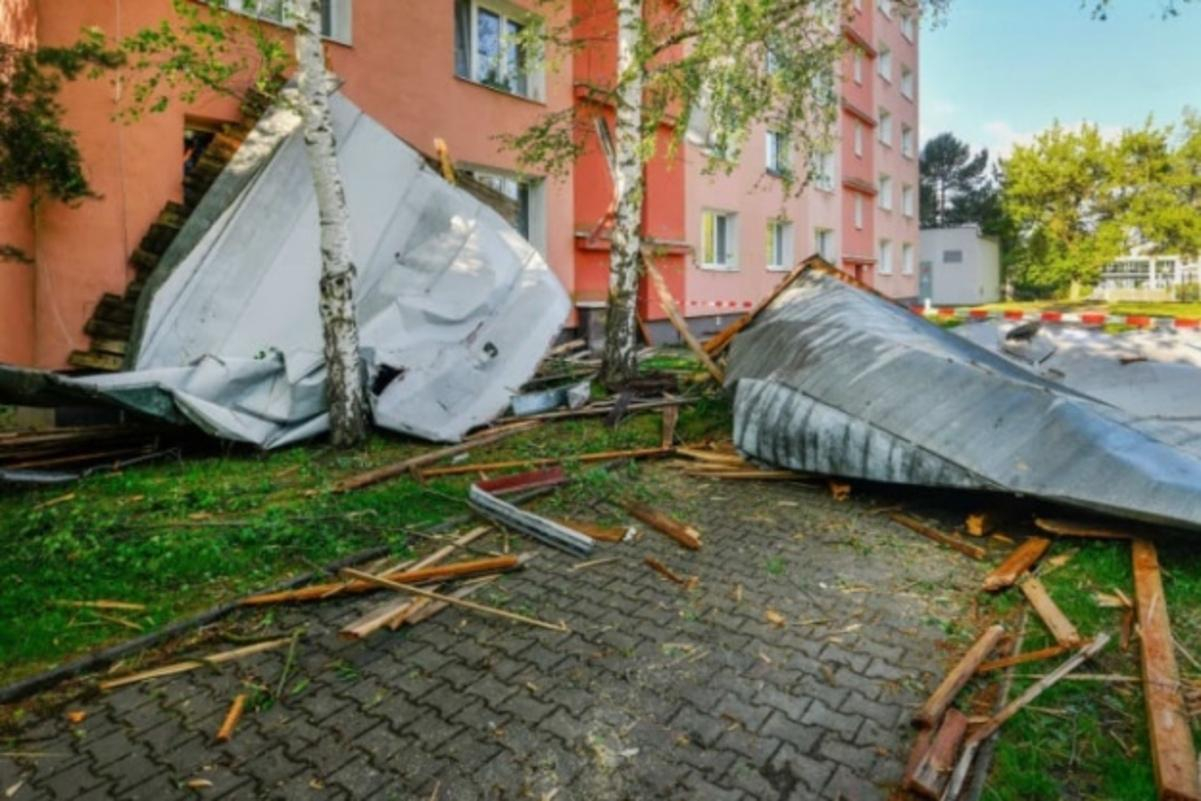 Чехия тоже пострадала от мощных штормов с градом