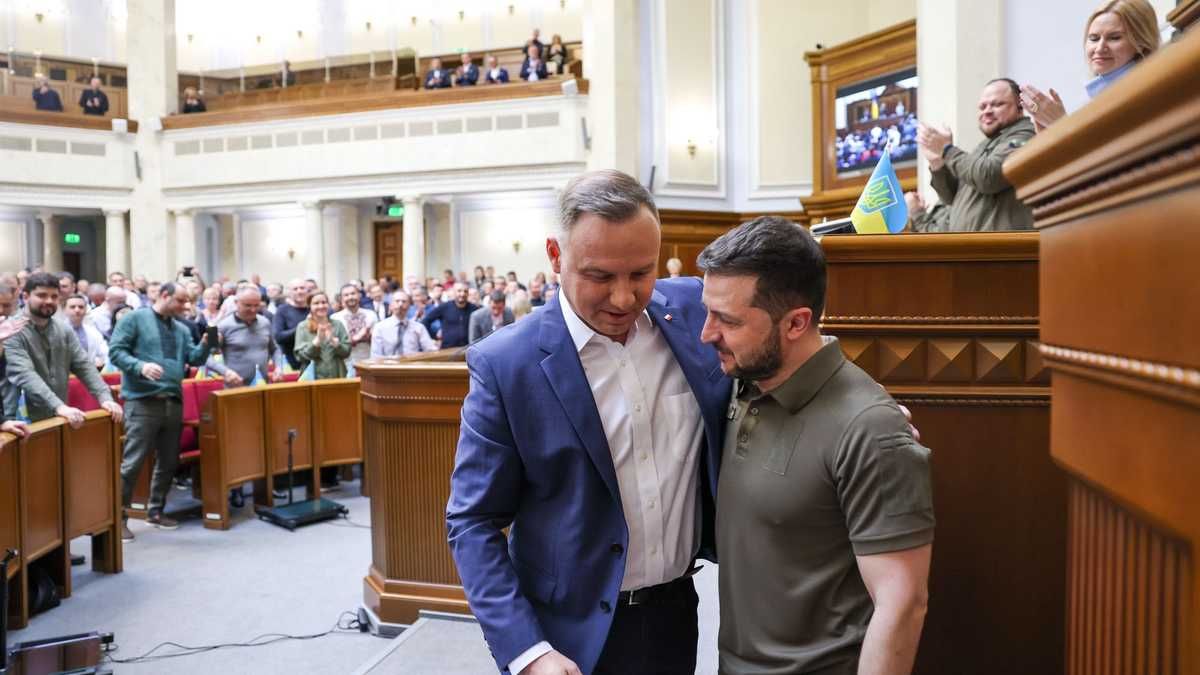 Справжній польський день, – Зеленський поділився враженнями про візит Дуди Справжній польський день, – Зеленський поділився враженнями про візит Дуди