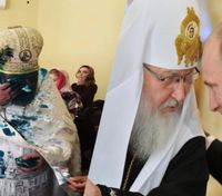 В Стрые во Львовской области неизвестные облили зеленкой священника УПЦ МП