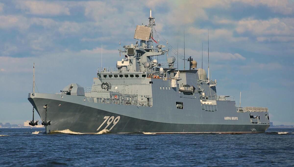 Оккупанты вывели в Черное море новейший фрегат "Адмирал Макаров"