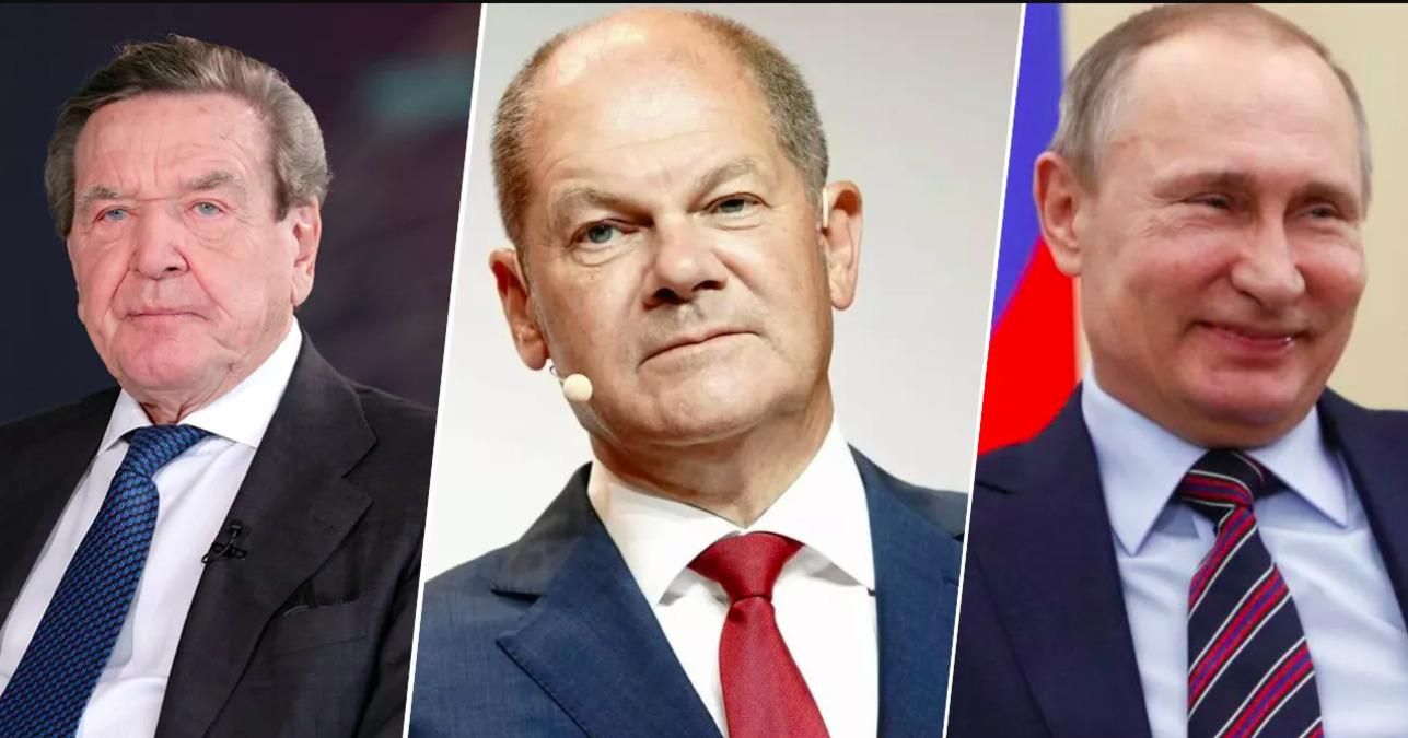 Шредер і Шольц стали "офіціантами" Путіна, – політолог Давидюк Шредер і Шольц стали "офіціантами" Путіна, – політолог Давидюк