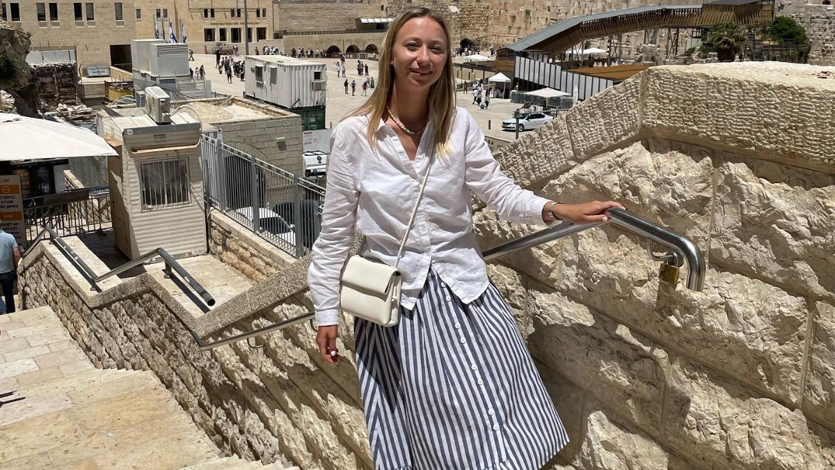 Перед возвращением в Украину: Екатерина Репяхова побывала в Иерусалиме