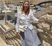 Перед возвращением в Украину: Екатерина Репяхова побывала в Иерусалиме