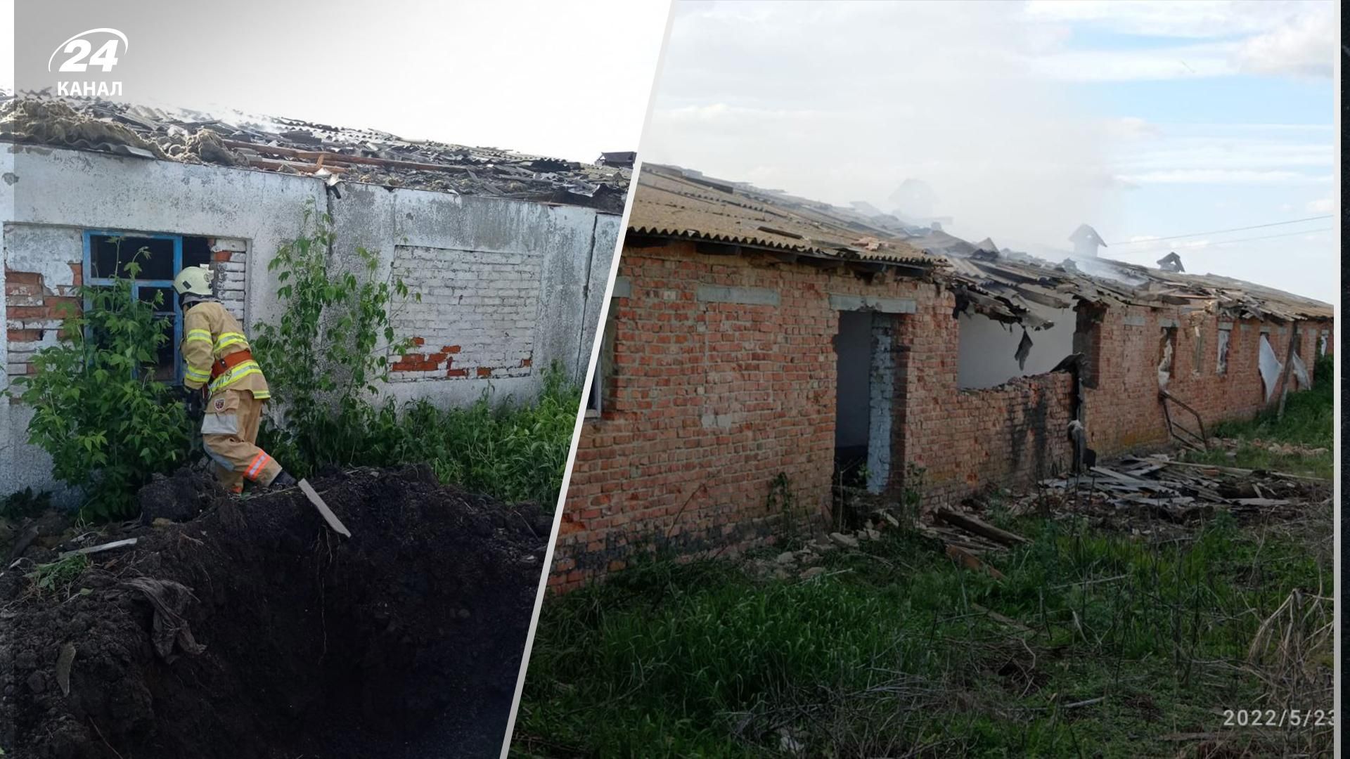 Сумщину обстріляли з Росії мінометами і артилерією: спалахнула ферма