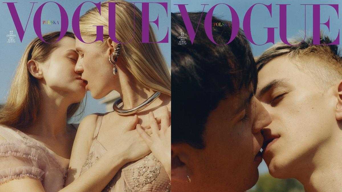 Польский Vogue выпустил обложки с представителями ЛГБТ впечатляющие кадры -  Fashion