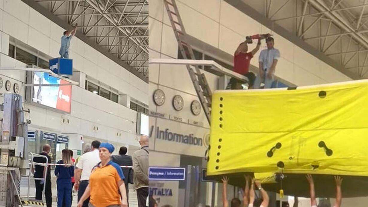 Россиянин пытался повеситься в аэропорту Анталии