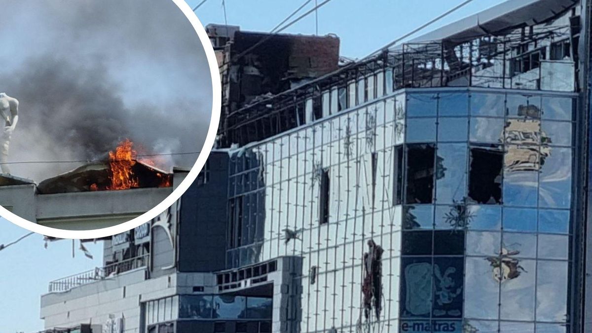 Разрушен ТРЦ, разбиты окна и здания: последствия удара по Запорожью в фото и видео