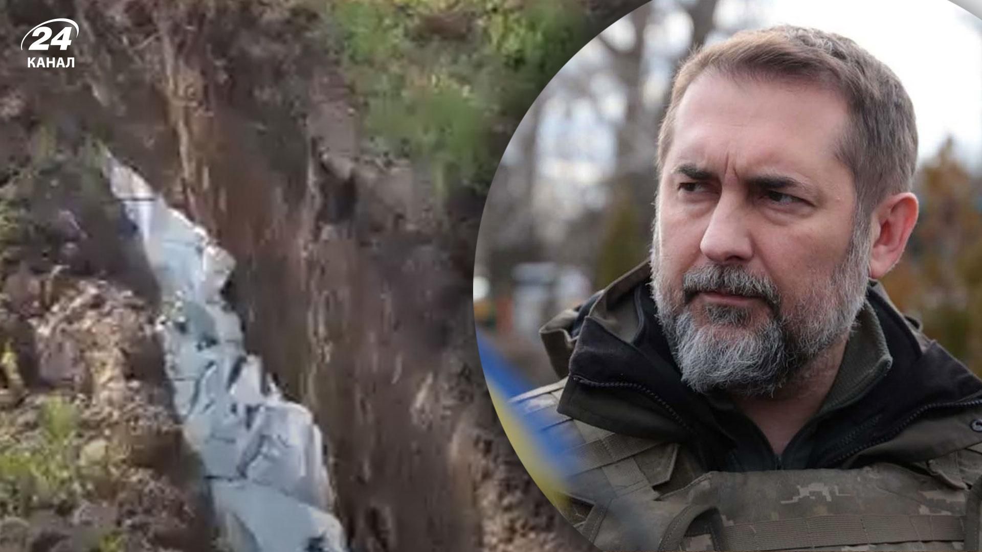 "Після війни ми все зробимо по-людськи" Гайдай розповів про братську могилу на 150 тіл - 24 Канал "Після війни ми все зробимо по-людськи" Гайдай розповів про братську могилу на 150 тіл - 24 Канал