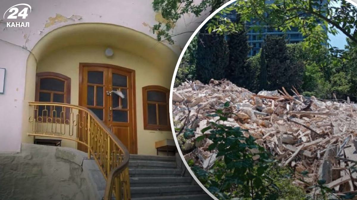 Оккупанты в Крыму снесли историческое здание, в котором жил архитектор Ливадийского дворца