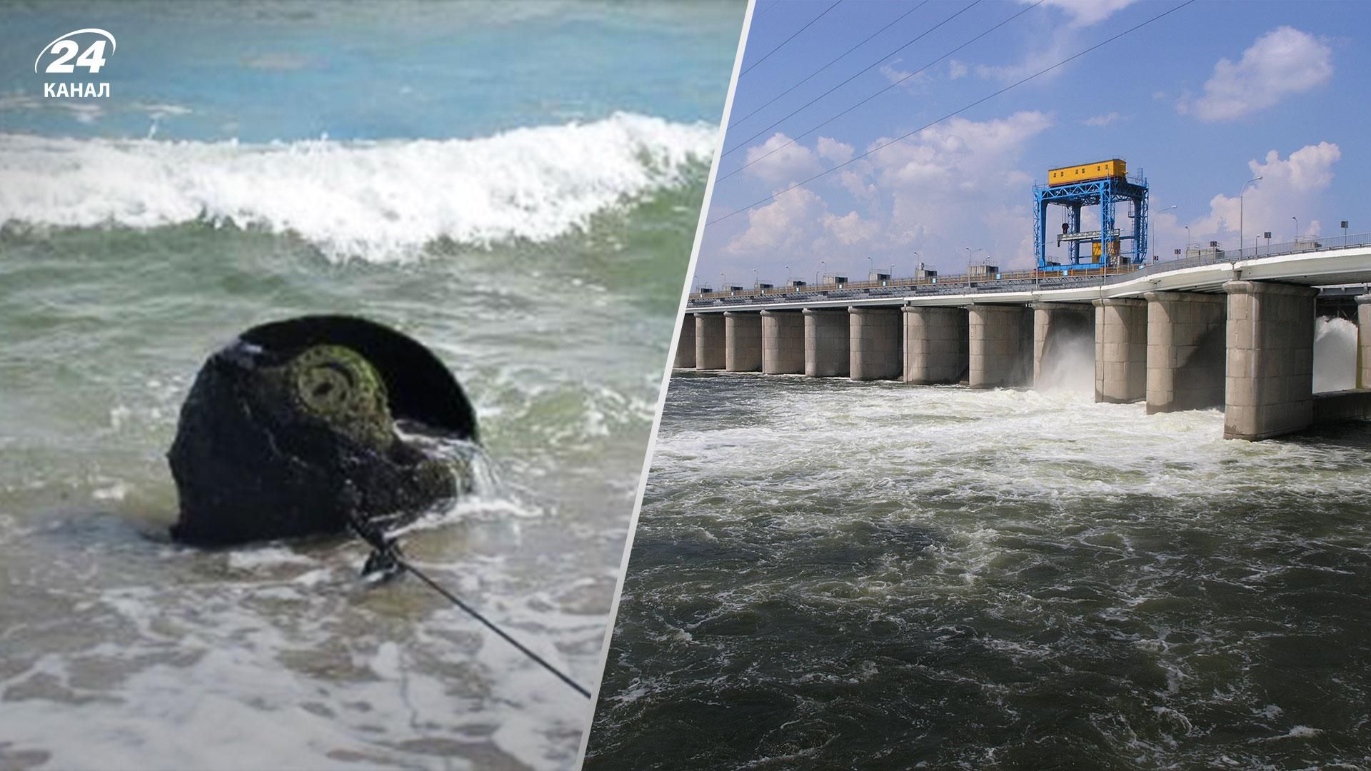 Оккупанты минируют побережье Каховского водохранилища Оккупанты минируют побережье Каховского водохранилища