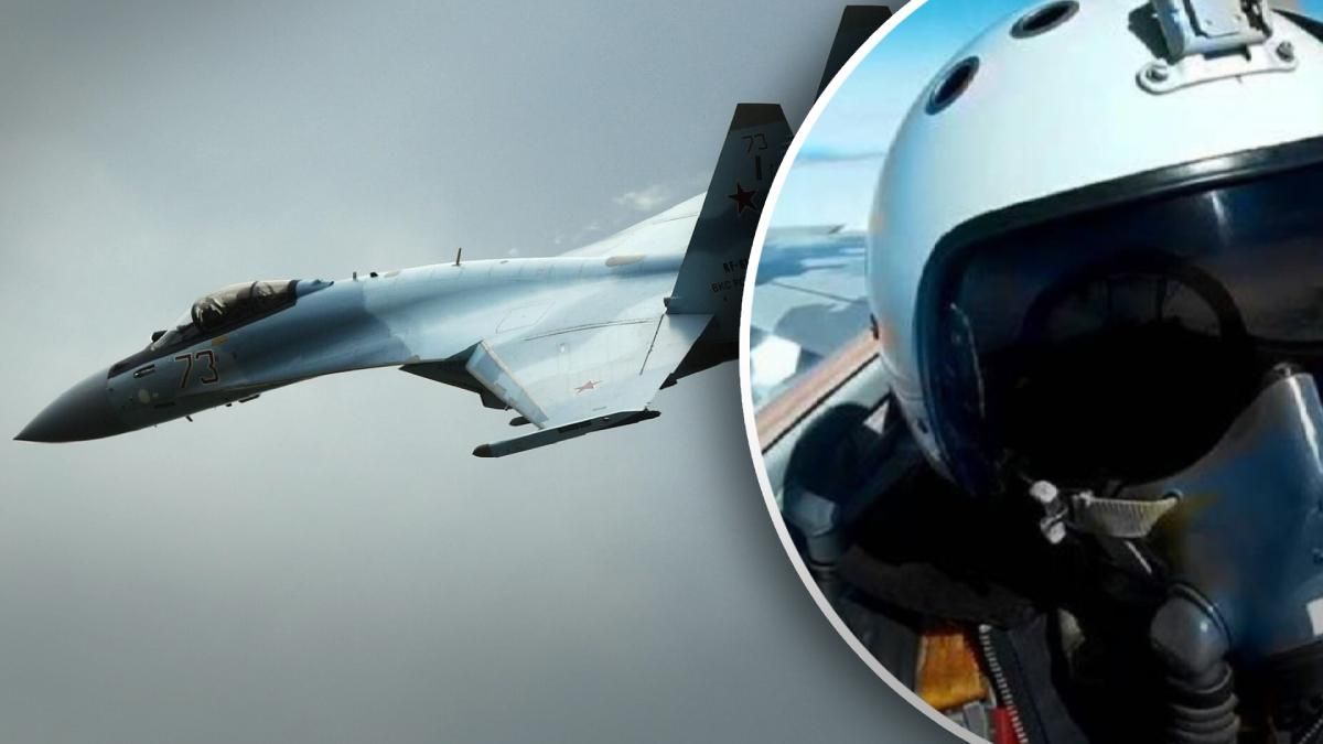 Украинский истребитель сбил российский СУ-35 в небе Херсонщины Украинский истребитель сбил российский СУ-35 в небе Херсонщины