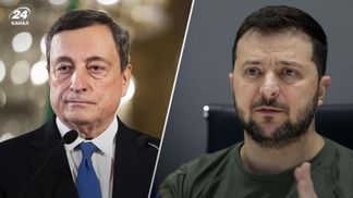 Зеленський обговорив оборонну підтримку та пальне з прем'єром Італії Драгі