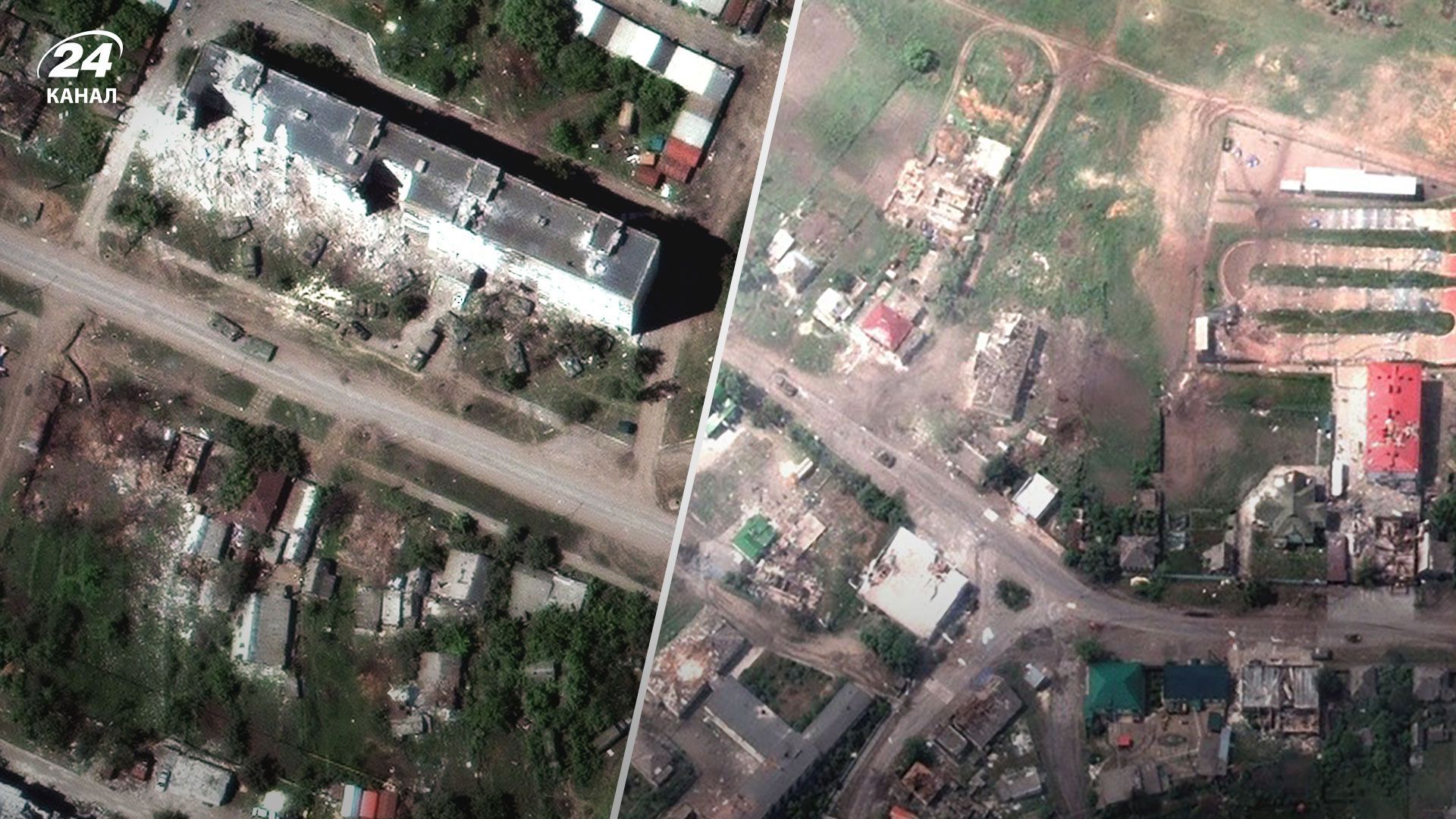 Знищена Попасна і російські позиції біля Лимана: руйнування окупантів на супутникових знімках