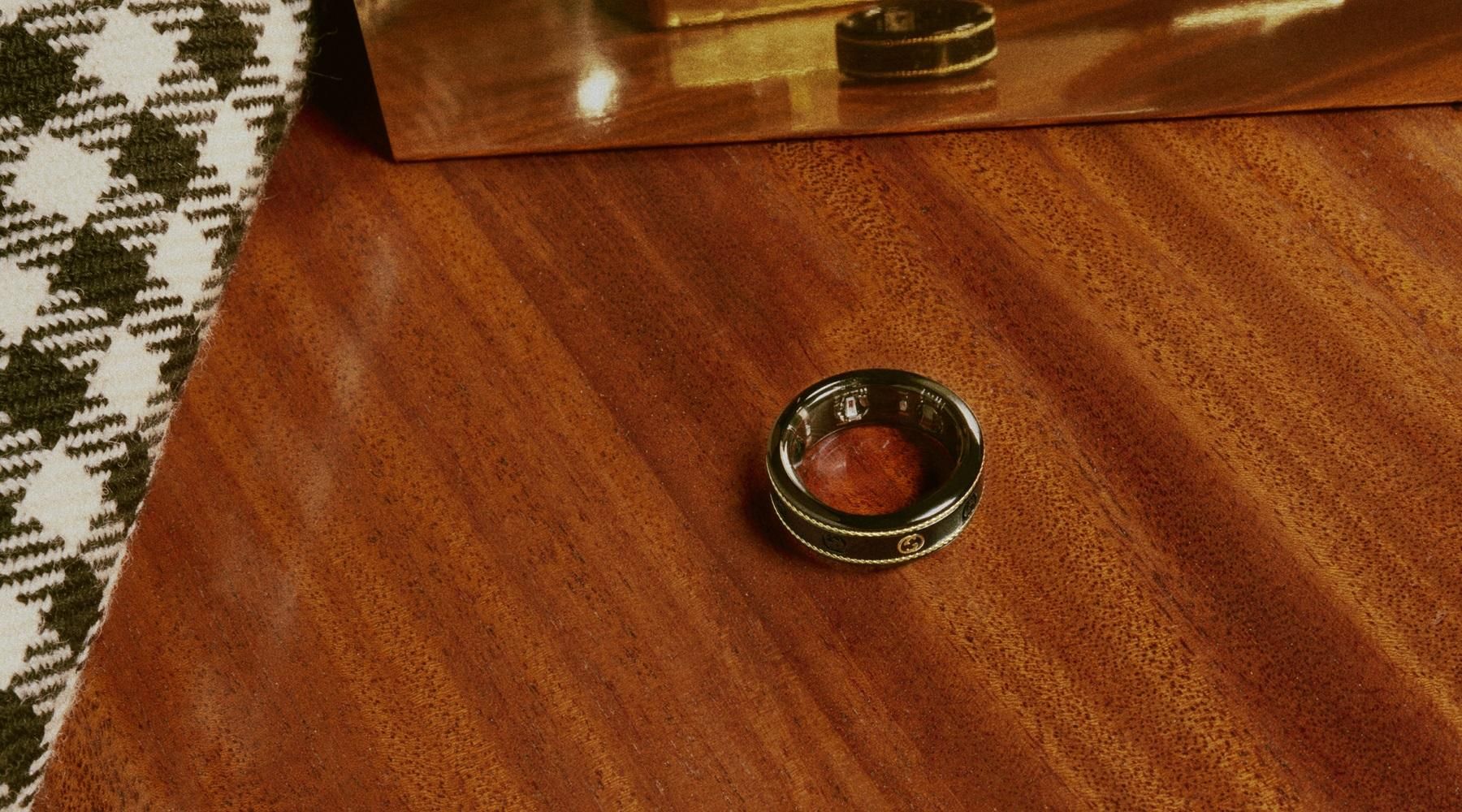 Gucci представила умное кольцо из титана и 18-каратного золота - Техно