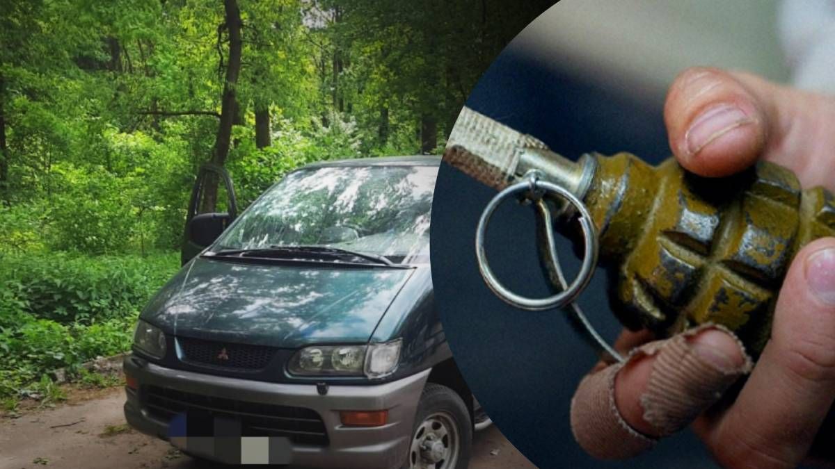 На Львівщині чоловік підірвав гранату в авто зі своїми "бізнес-партнерами"
