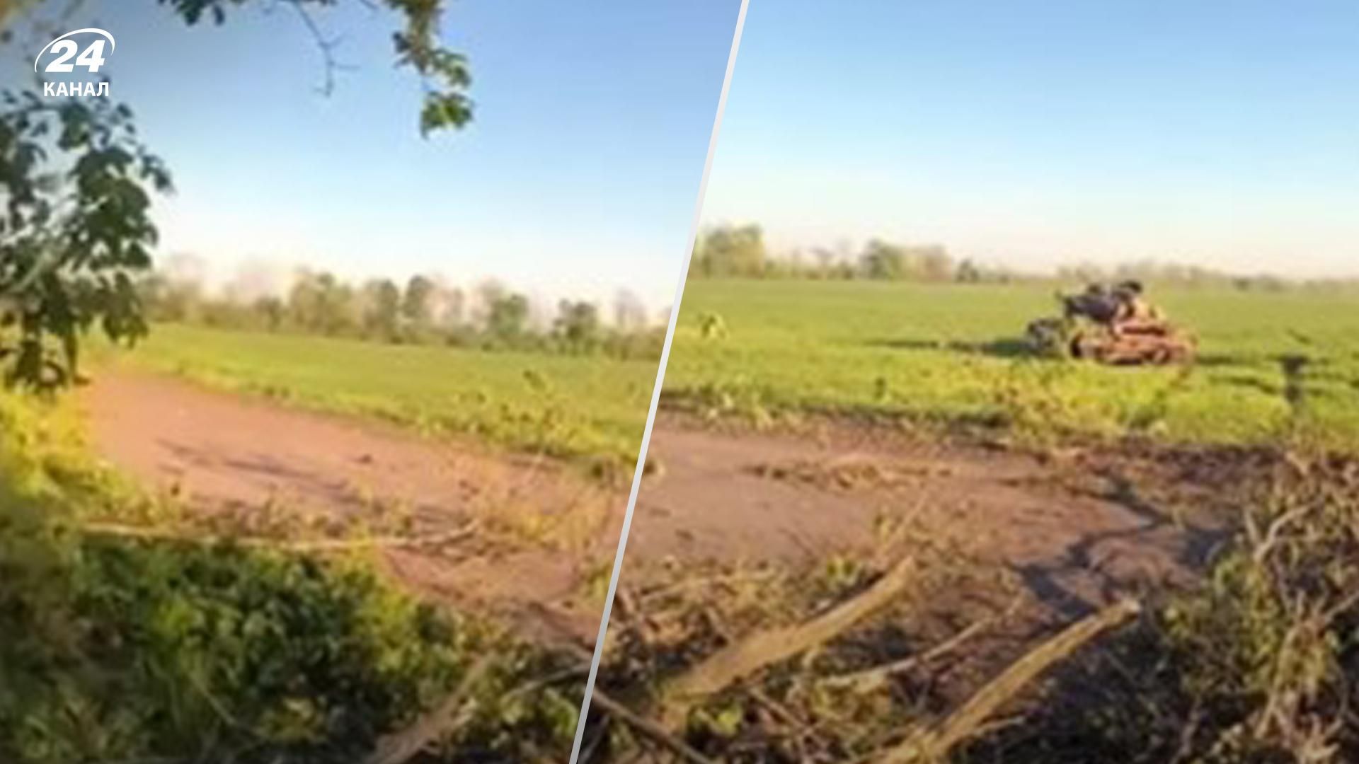 Воїни ЗСУ знищили російський танк разом з екіпажем: відео 18+ Воїни ЗСУ знищили російський танк разом з екіпажем: відео 18+