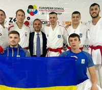 Мужская сборная Украины по карате завоевала "бронзу" на чемпионате Европы