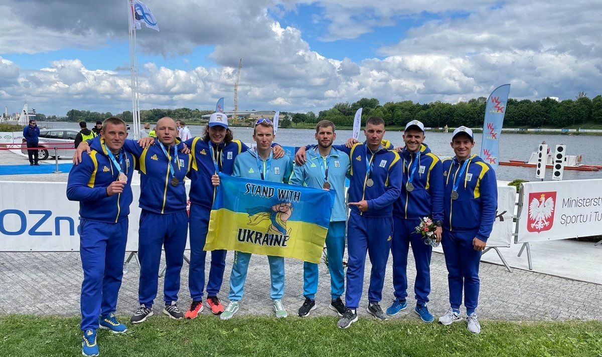 Українська збірна здобула 13 медалей на етапі Кубка світу з веслування у Польщі