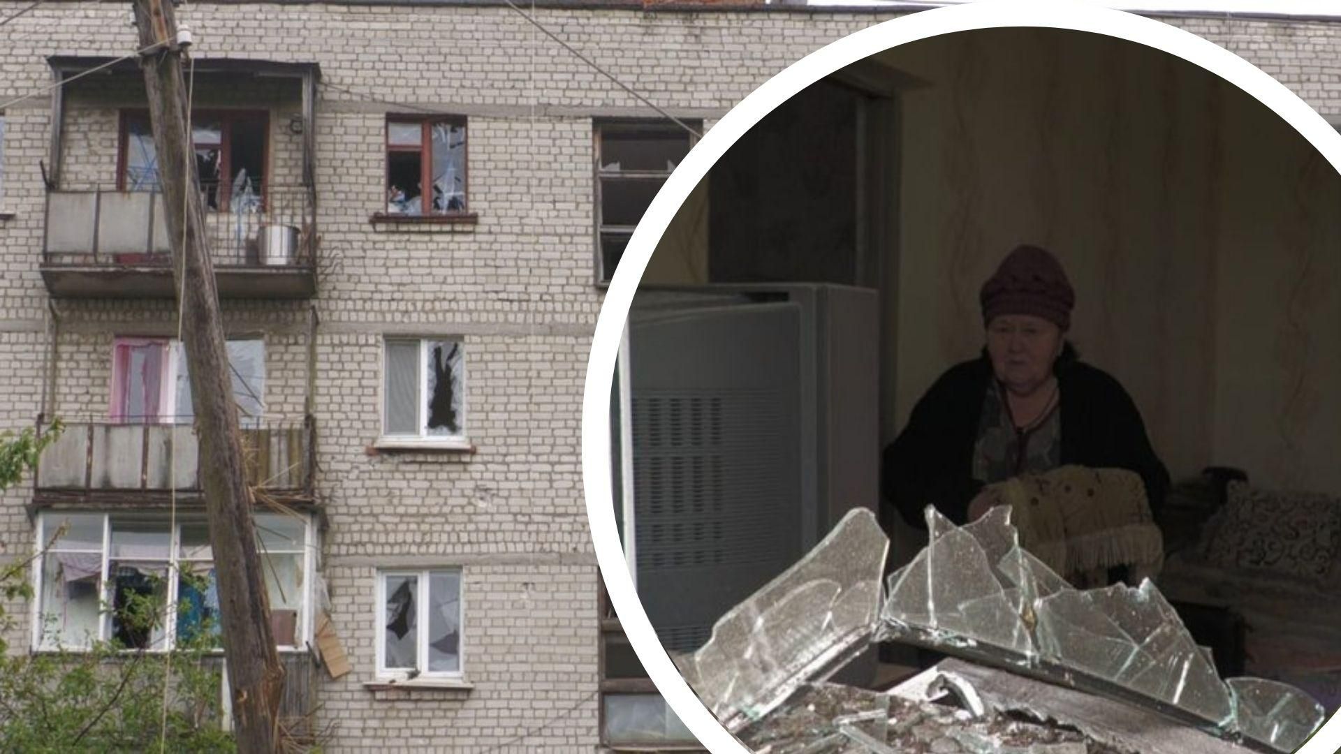Розбитий дитмайданчик та вибиті вікна: окупанти вдень знову гатили по Харкову