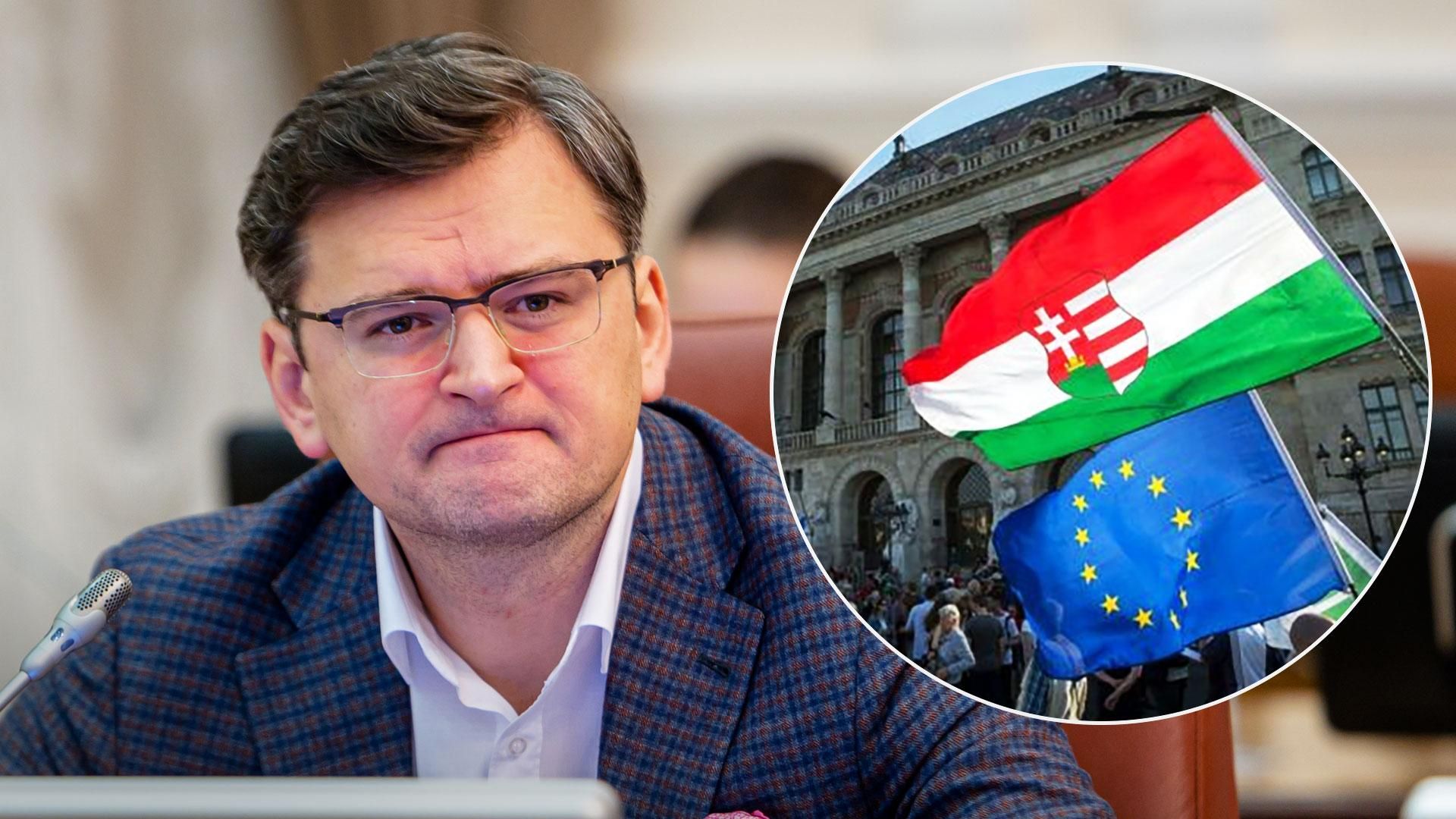 Сподіваюся, розбіжності між Угорщиною і ЄС подолають сьогодні, – Кулеба про 6 пакет санкцій Сподіваюся, розбіжності між Угорщиною і ЄС подолають сьогодні, – Кулеба про 6 пакет санкцій