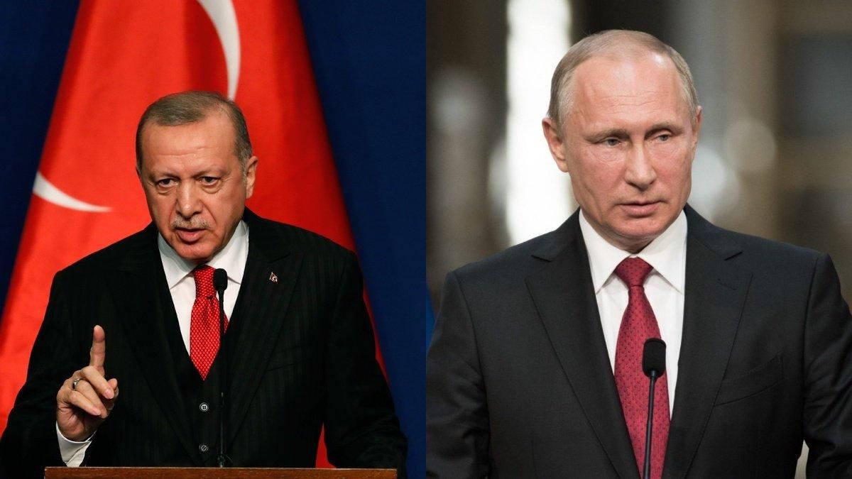 Эрдоган обсудил с Путиным войну в Украине