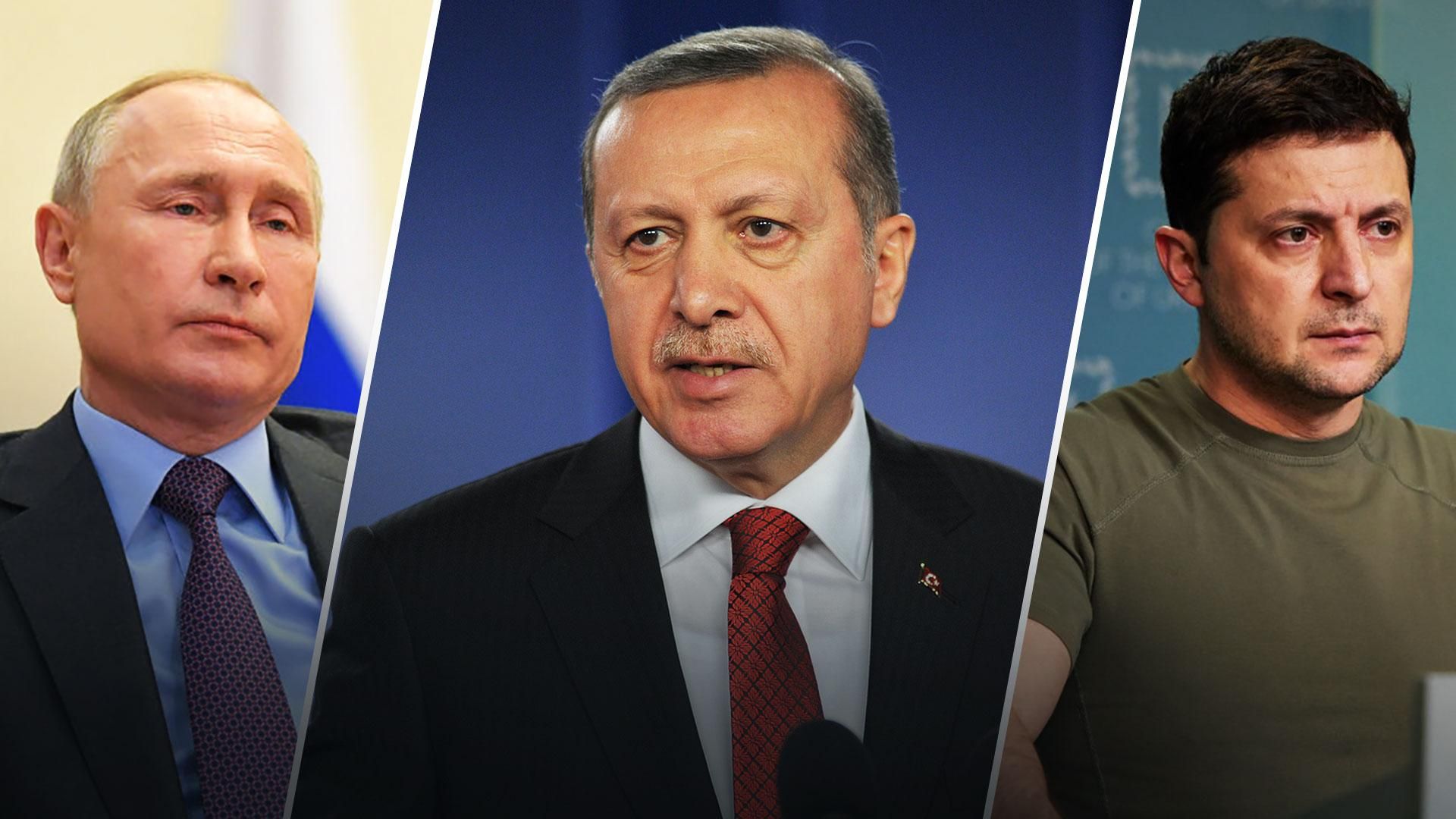 Ердоган запропонував Путіну провести перемовини між Україною, Росією та ООН у Стамбулі
