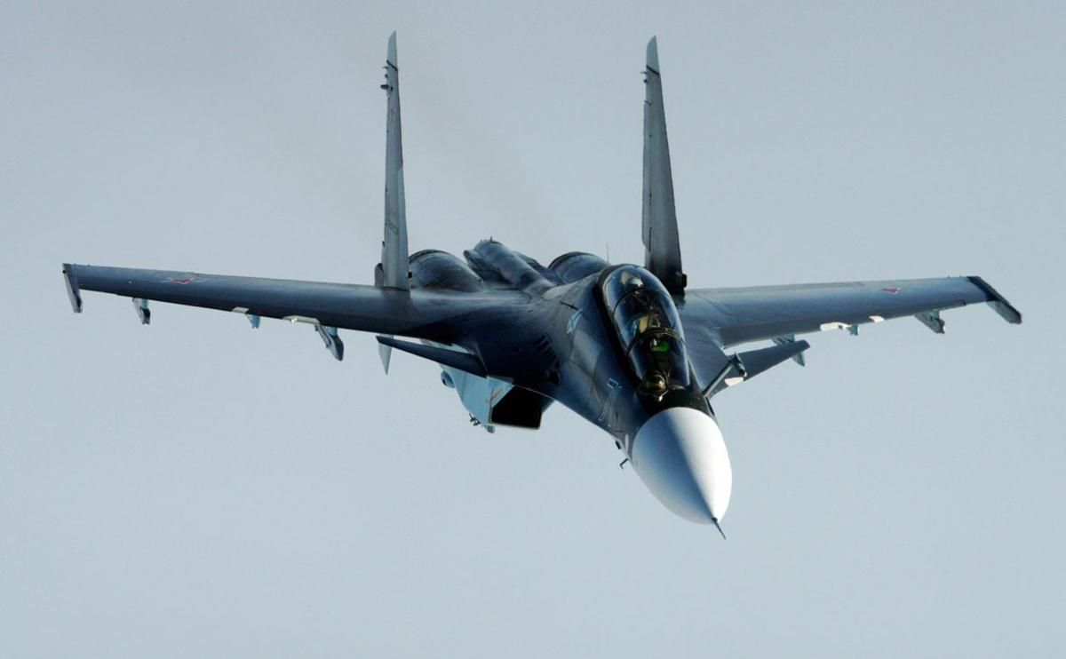 Россияне из самолетов Су-30СМ обстреляли позиции ВСУ в Сумской области
