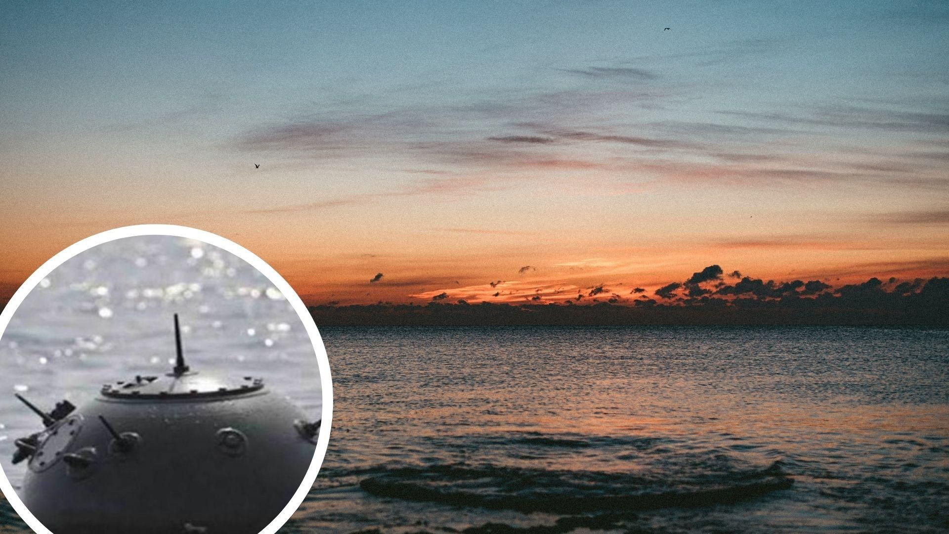 В Черном море шторм сорвал с якоря 2 российские мины В Черном море шторм сорвал с якоря 2 российские мины