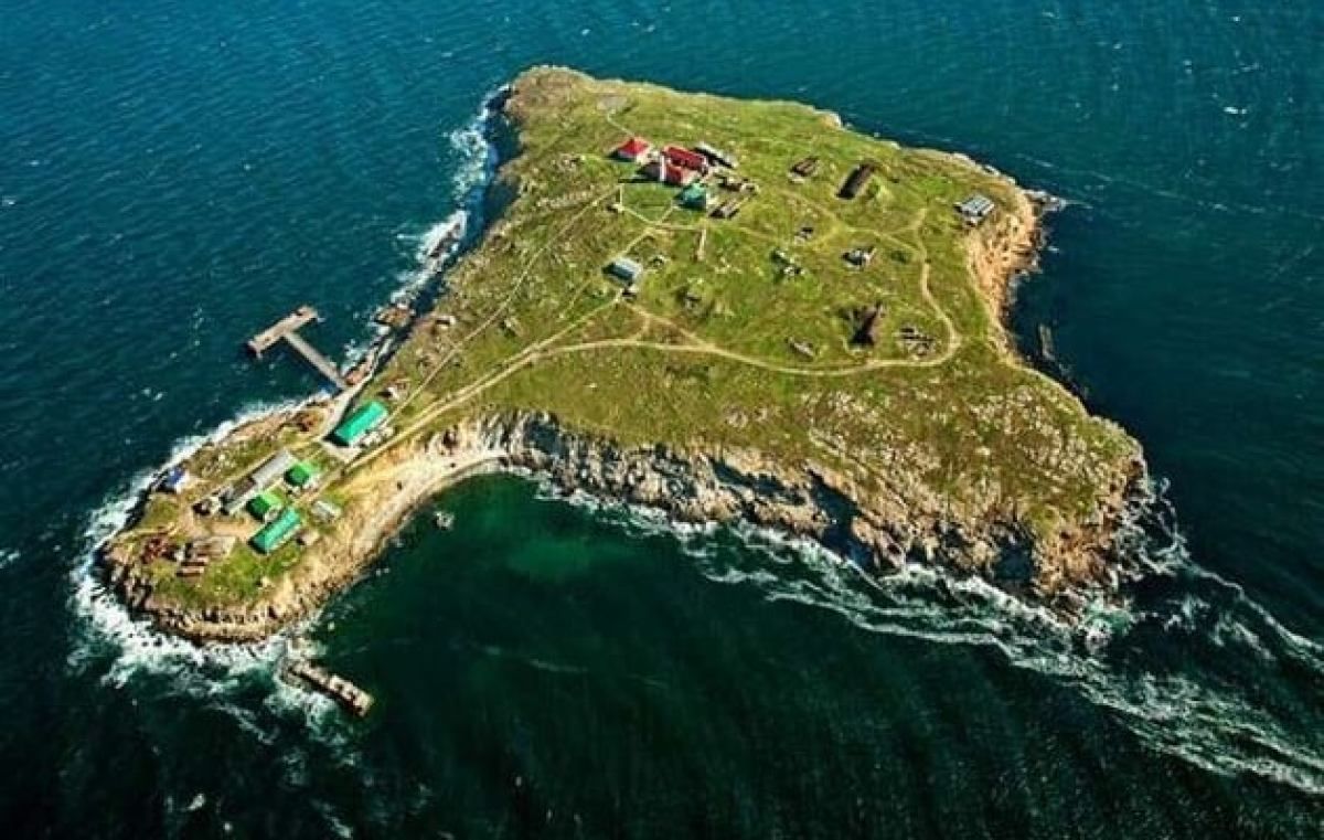 Оккупанты начали размещать на острове Змеином ракетные установки Оккупанты начали размещать на острове Змеином ракетные установки