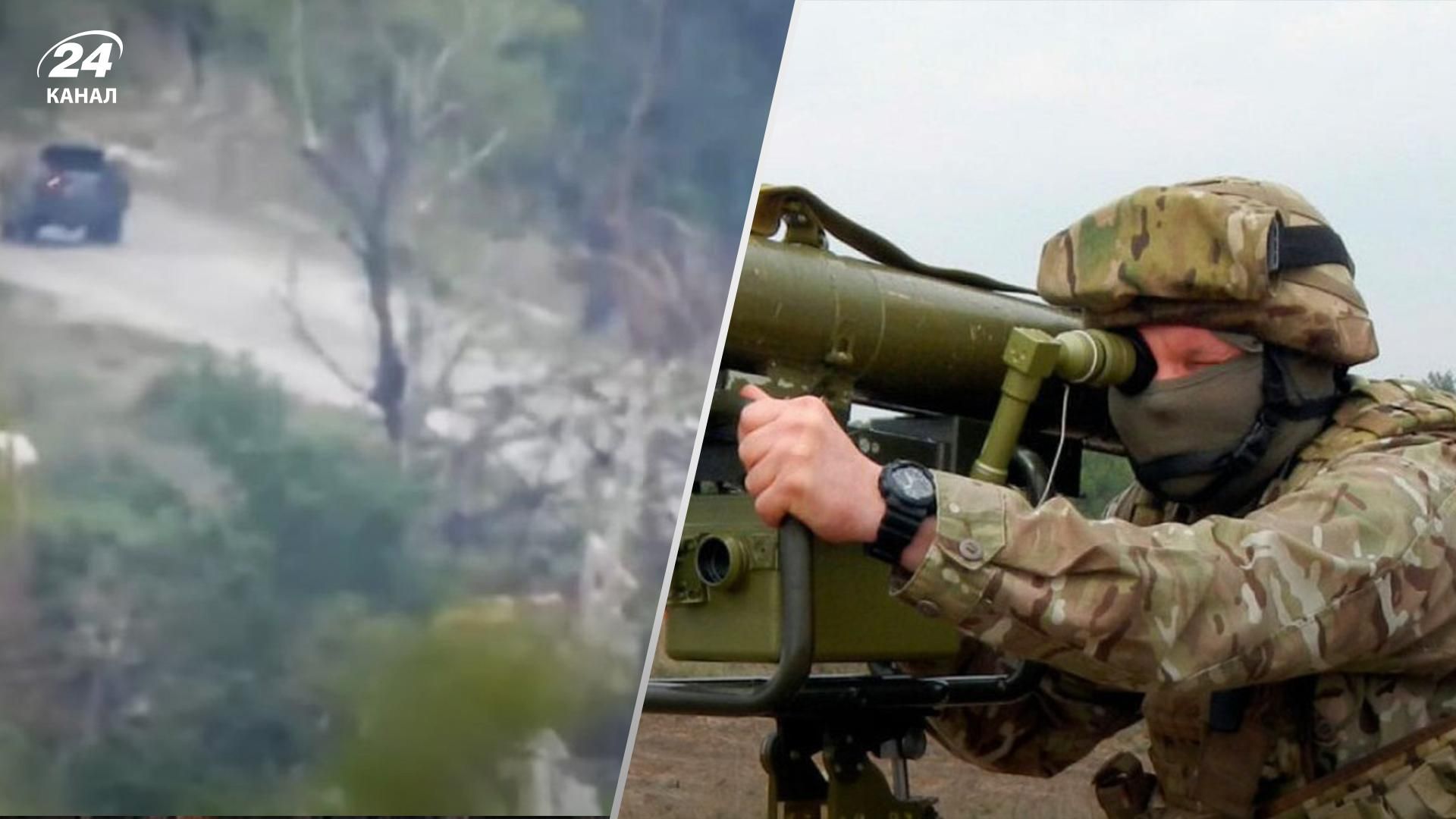 "Красота": бойцы Королевской бригады показали момент уничтожения вражеской БРДМ-2 в Луганской области