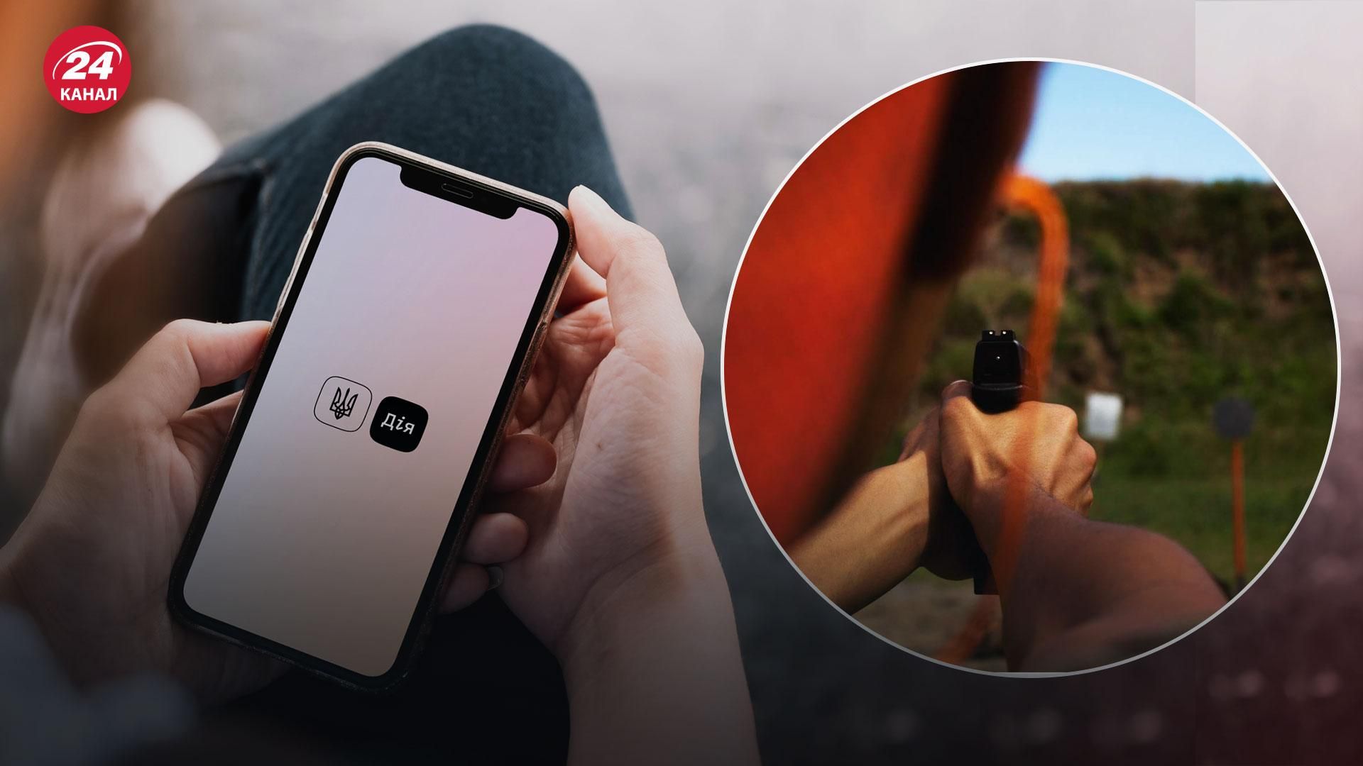 В приложении Дия завершился опрос о легализации оружия в Украине: какой результат В приложении Дия завершился опрос о легализации оружия в Украине: какой результат