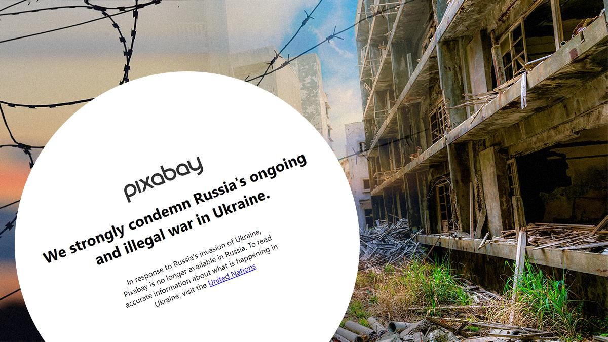 Один из крупнейших фотобанков мира Pixabay перестал работать для россиян  при чем здесь ООН - Техно