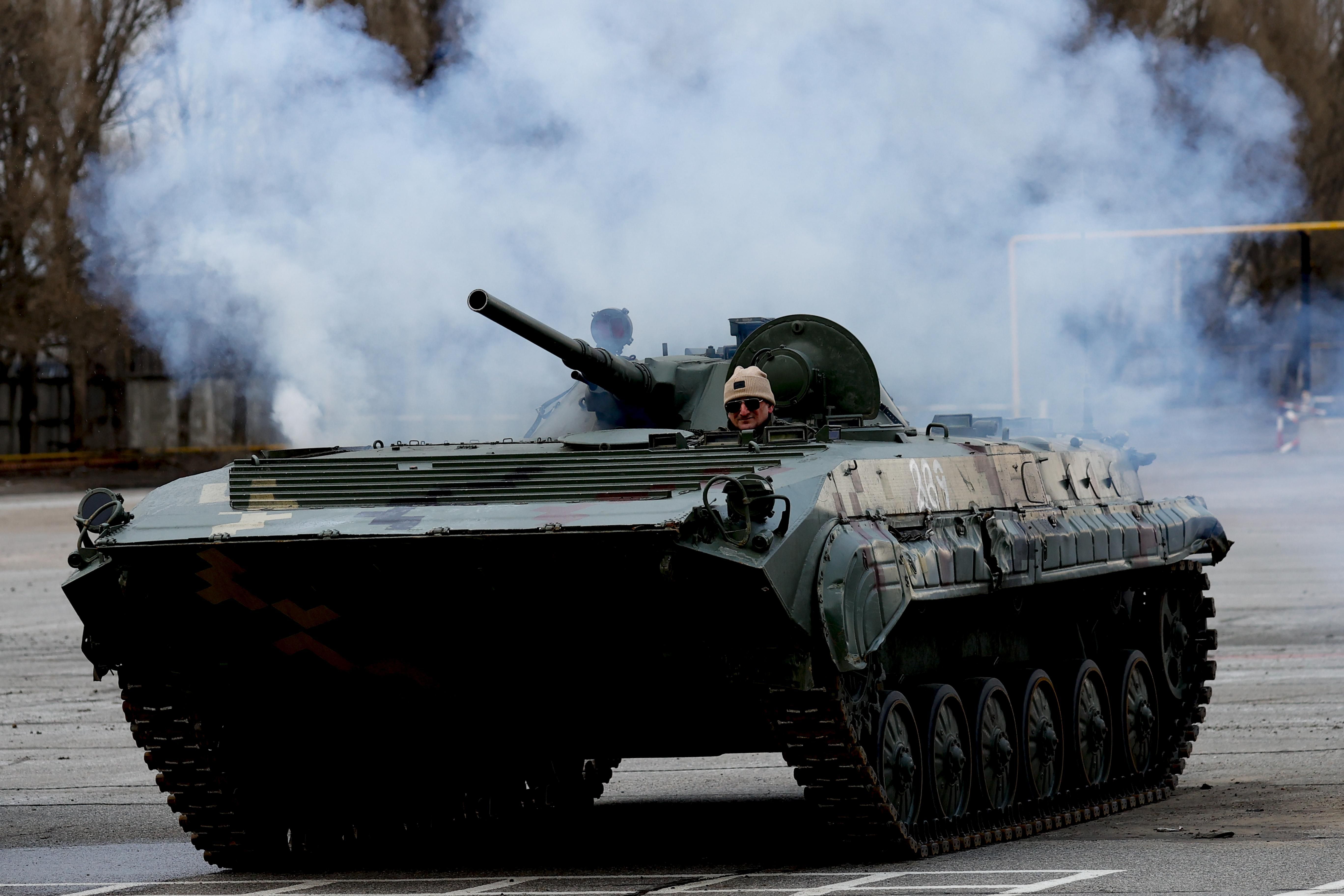 Украинские морпехи с помощью "Стугны" уничтожили танк оккупантов