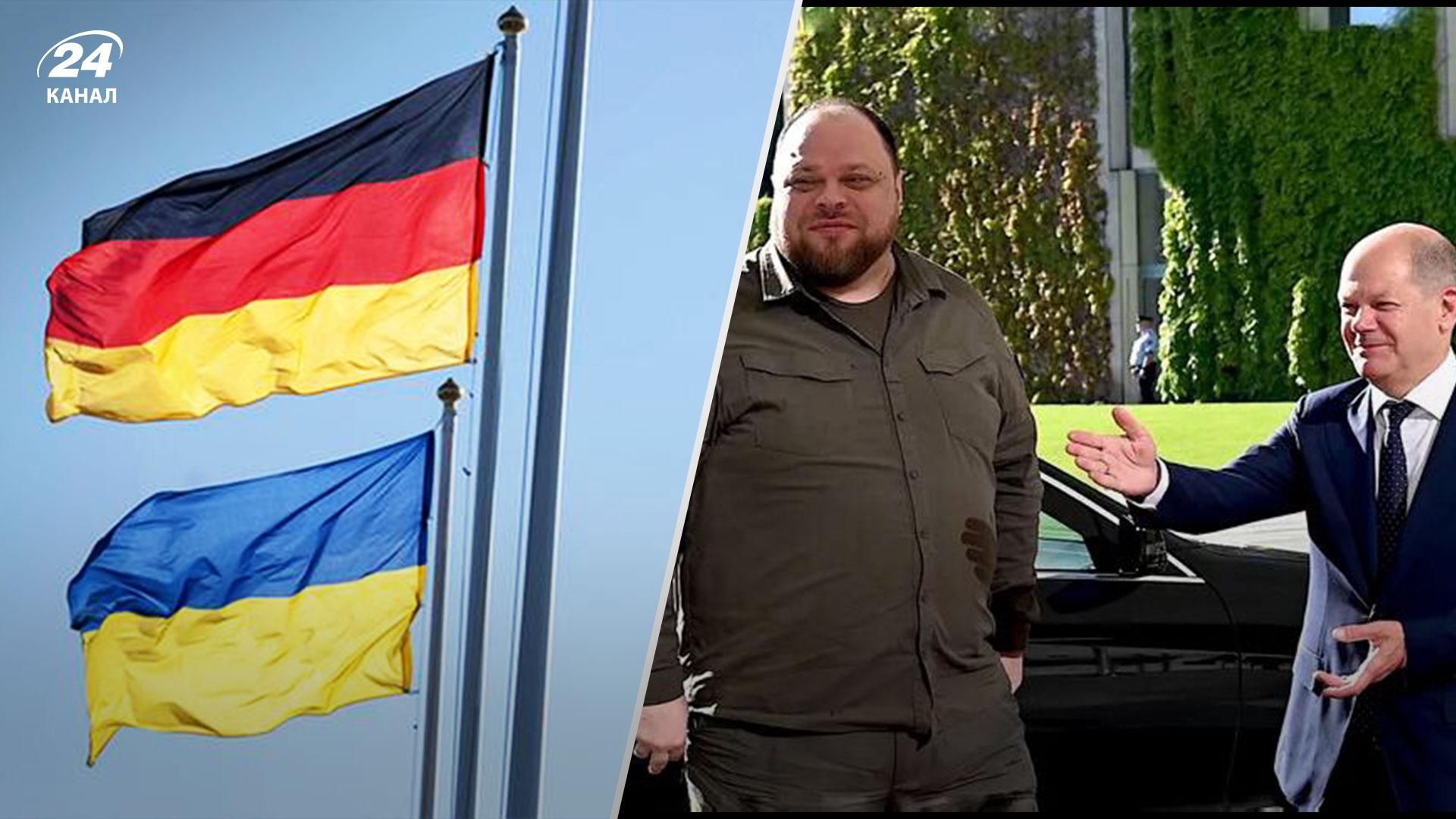 Крига скресла, – Стефанчук зустрівся з Шольцом і обговорив постачання зброї з Німеччини Крига скресла, – Стефанчук зустрівся з Шольцом і обговорив постачання зброї з Німеччини