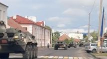 Колонна белорусской военной техники подошла к самой границе с Волынской областью