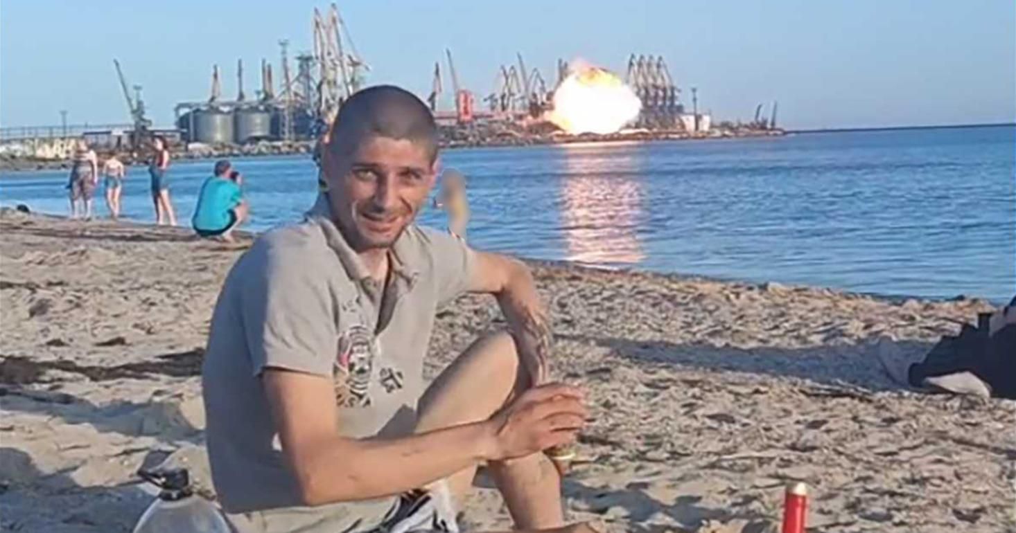 Взрыв в порту оккупированного Бердянска неожиданно застал отдыхающих: эпическое видео