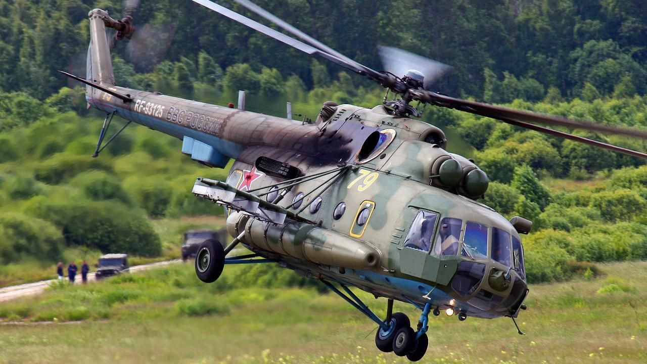 Росіяни вдарили з вертольотів Мі-8 по позиціях ЗСУ на Харківщині