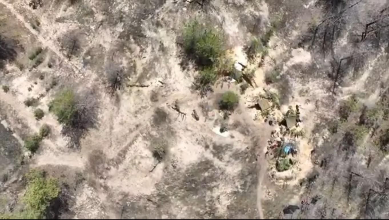 "Доброго ранку, ми з України": нацгвардійці показали удар по позиціях росіян "Доброго ранку, ми з України": нацгвардійці показали удар по позиціях росіян