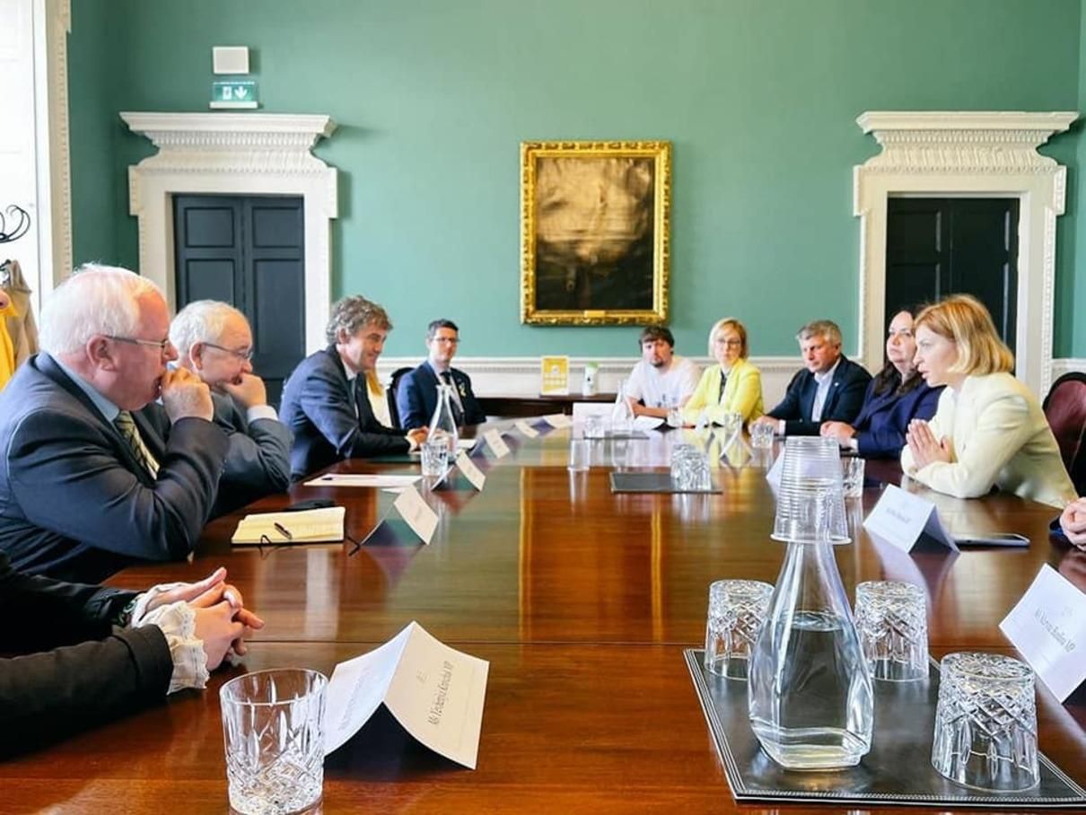 Ирландия поддерживает заявку Украины на вступление в ЕС, – Стефанишина Ирландия поддерживает заявку Украины на вступление в ЕС, – Стефанишина