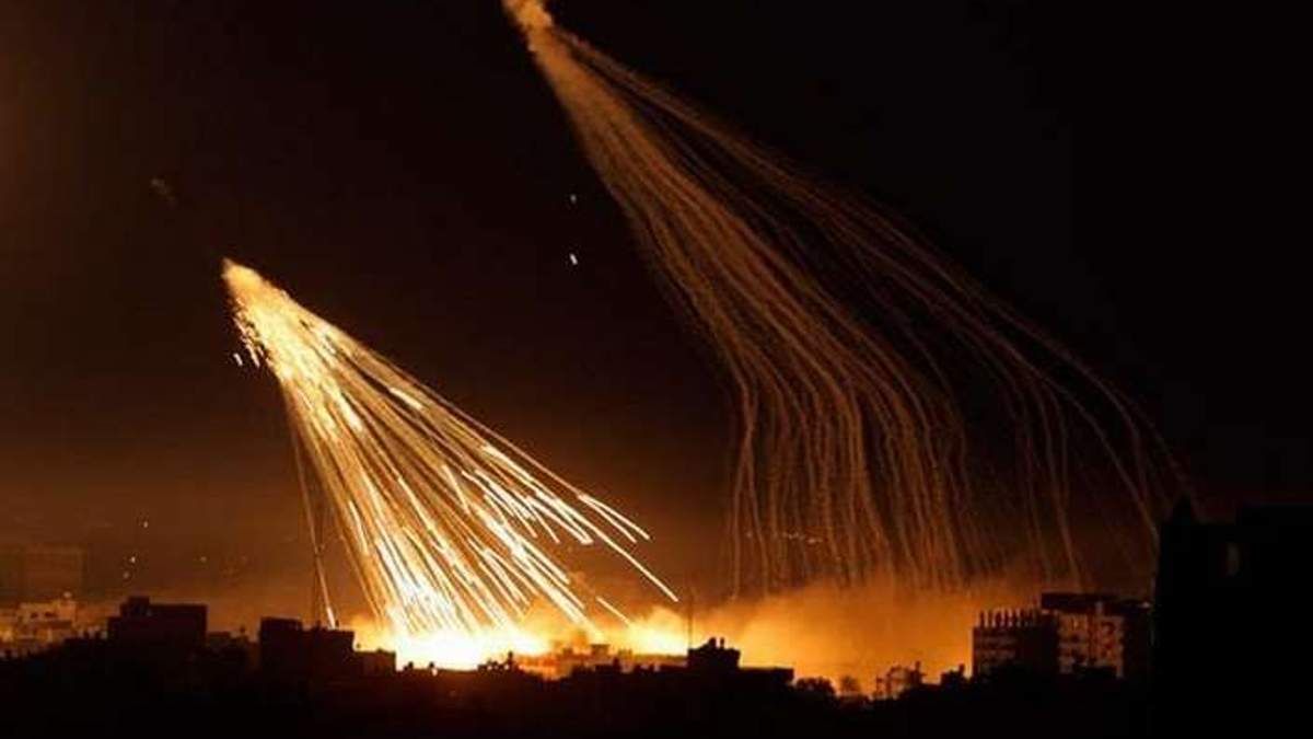 Окупанти застосували фосфорні боєприпаси на Харківщині Окупанти застосували фосфорні боєприпаси на Харківщині