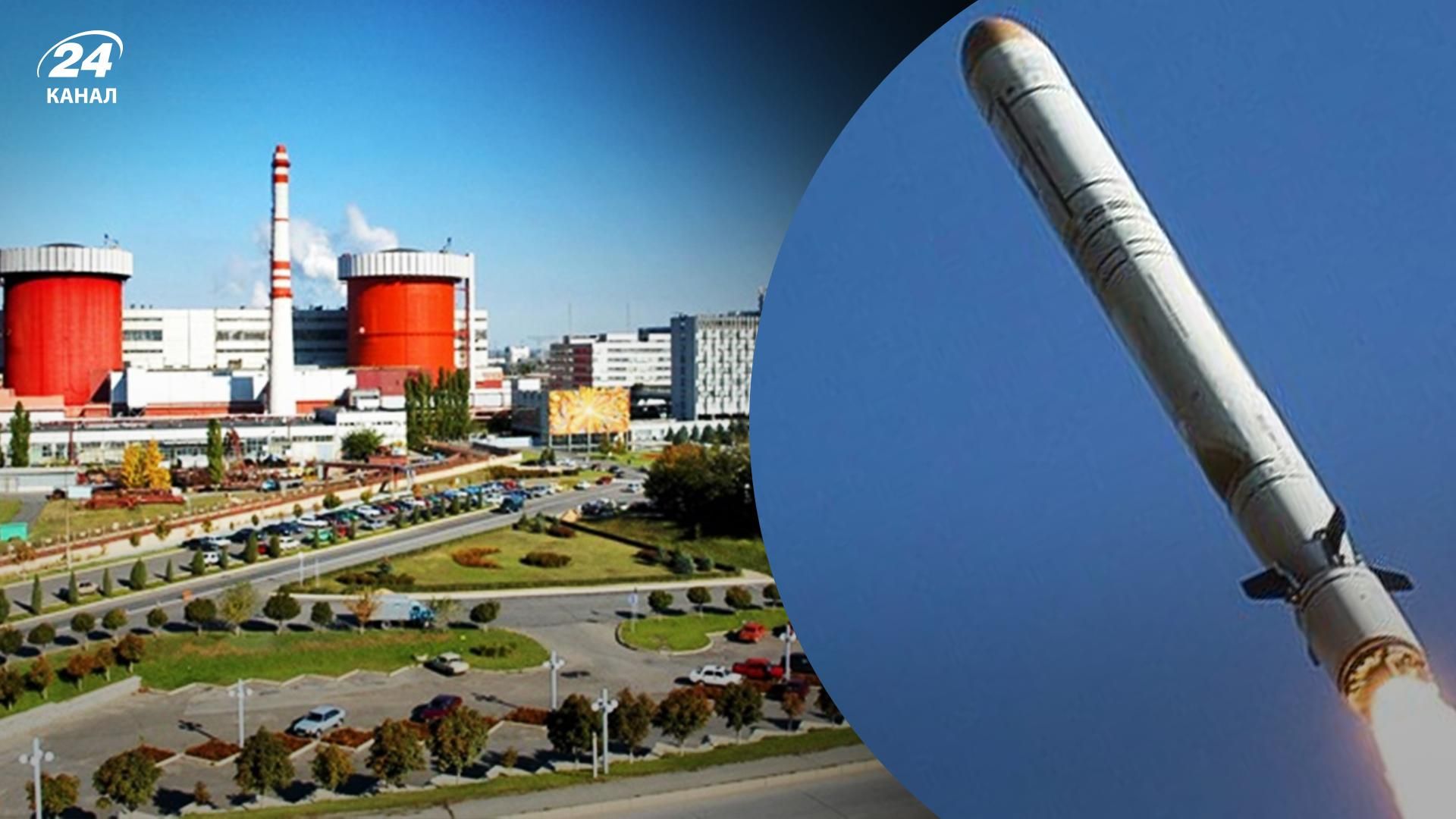 Утром российская крылатая ракета критически низко пролетела над Южноукраинской АЭС Утром российская крылатая ракета критически низко пролетела над Южноукраинской АЭС